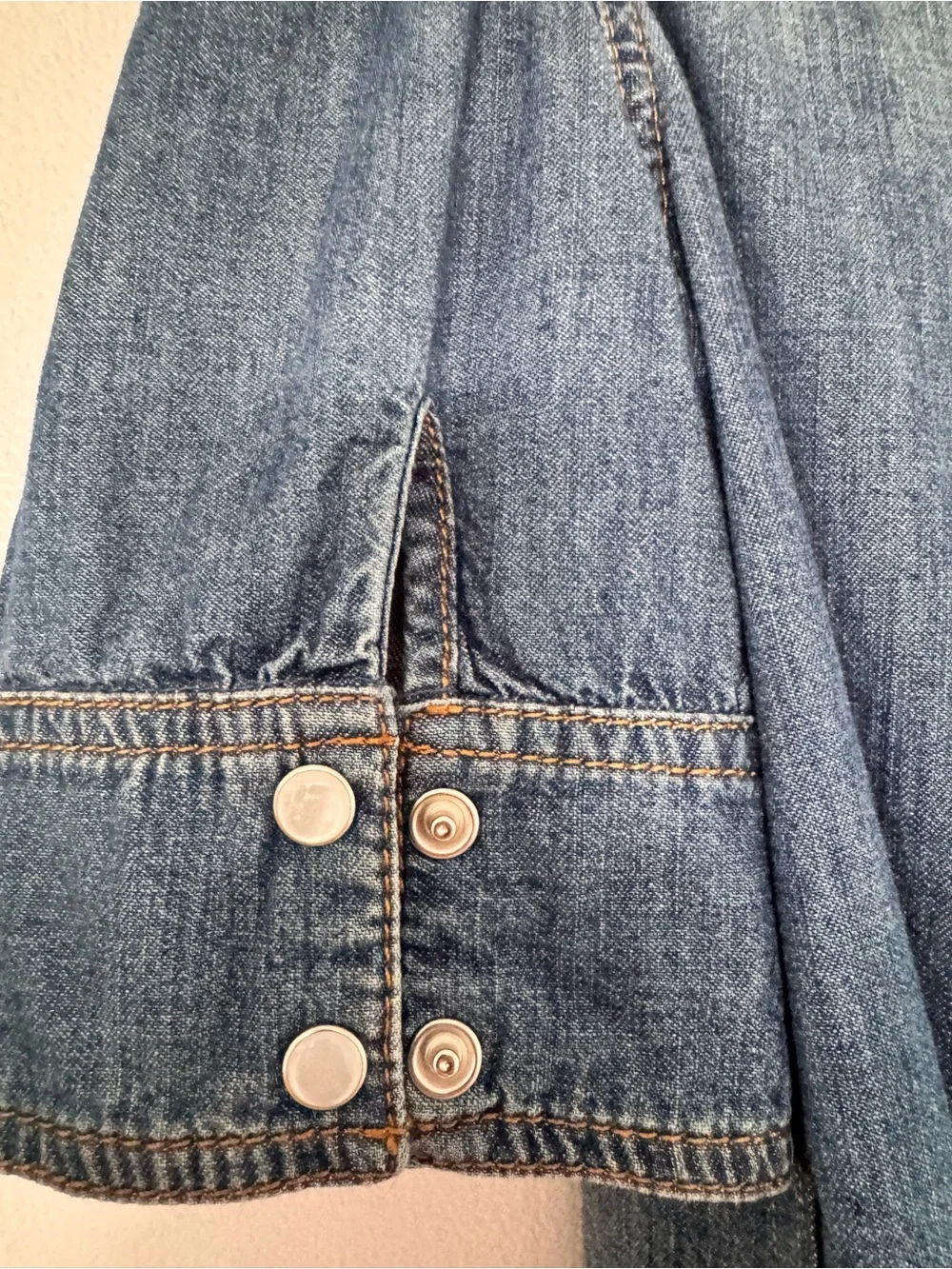 Zadig & Voltaire Toky Ruffle Denim Shirt - Picture 10 of 11